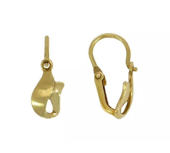 Detské zlaté náušnice 3163