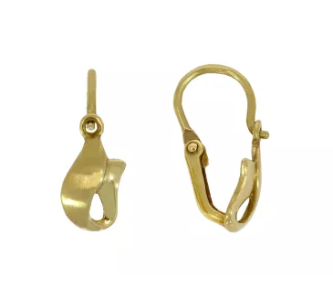 Detské zlaté náušnice 3163