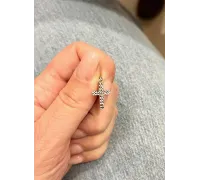 Prívesok z bieleho zlata 1671