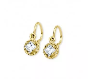 Detské zlaté náušnice 2413