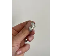 Náušnice z bieleho zlata 4273