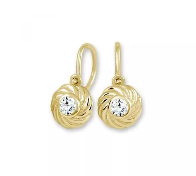 Detské zlaté náušnice 2411