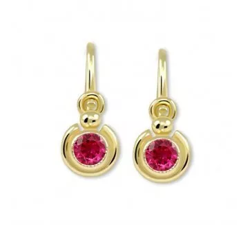 Detské zlaté náušnice 2409