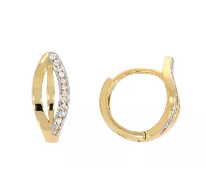 Zlaté náušnice 3518