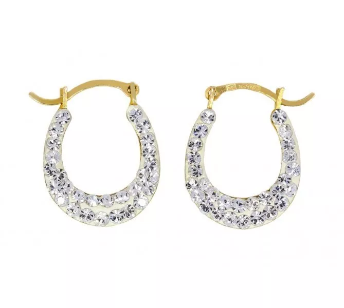 Zlaté náušnice 2554