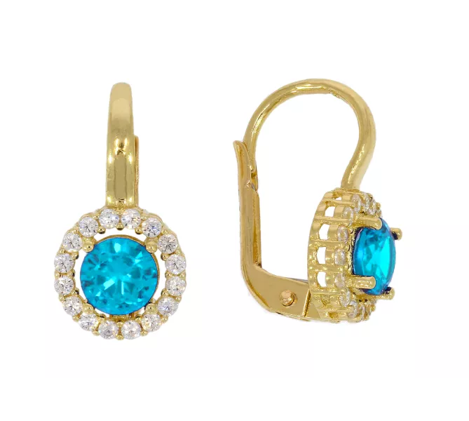 Zlaté náušnice 3567