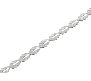 Náramok z bieleho zlata 1410