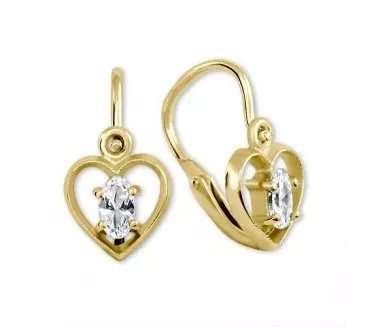 Detské zlaté náušnice 2321