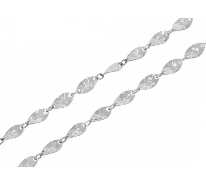 Retiazka z bieleho zlata 992