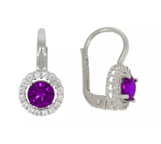 Náušnice z bieleho zlata 3568