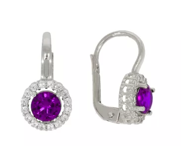 Náušnice z bieleho zlata 3568