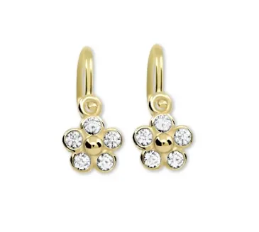 Detské zlaté náušnice 1742