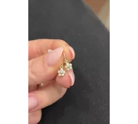 Detské zlaté náušnice 1742